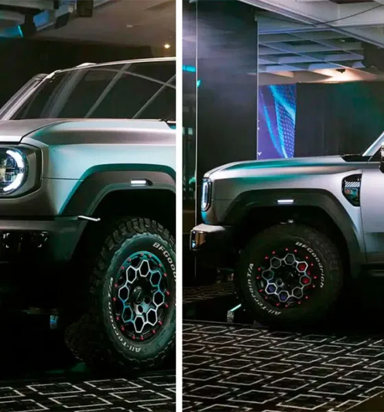 cherypicape1cp Chery KP31: a primeira picape híbrida plug-in a diesel do mundo chega para mudar as regras do jogo