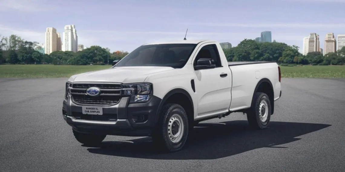 Ford Ranger XL 2026 Cabine Simples 1 Ford Ranger XL Automática chega em novas carrocerias e mira o mercado de trabalho com conforto de picape premium