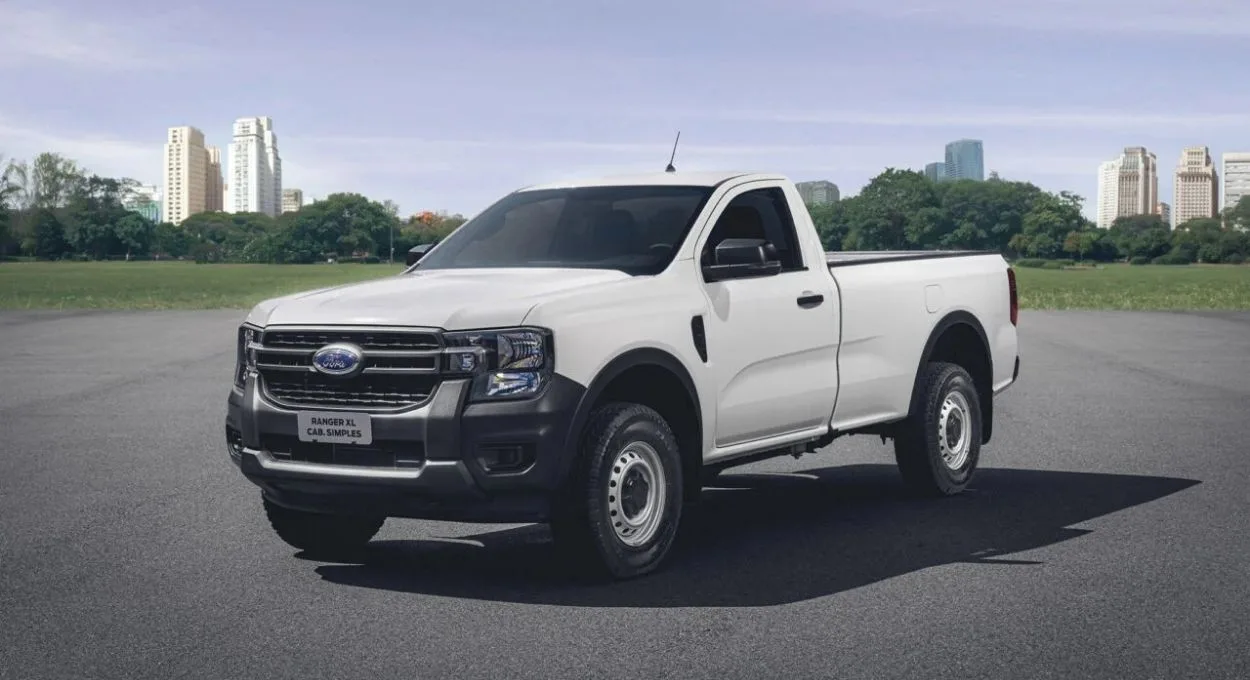 Ford Ranger XL 2026 Cabine Simples 1 Ford Ranger XL Automática chega em novas carrocerias e mira o mercado de trabalho com conforto de picape premium