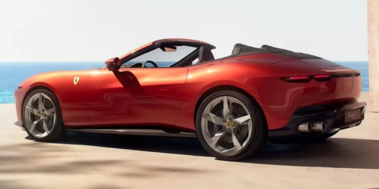 amafil Ferrari Amalfi Spider: o conversível V8 que transforma cada curva em experiência sensorial