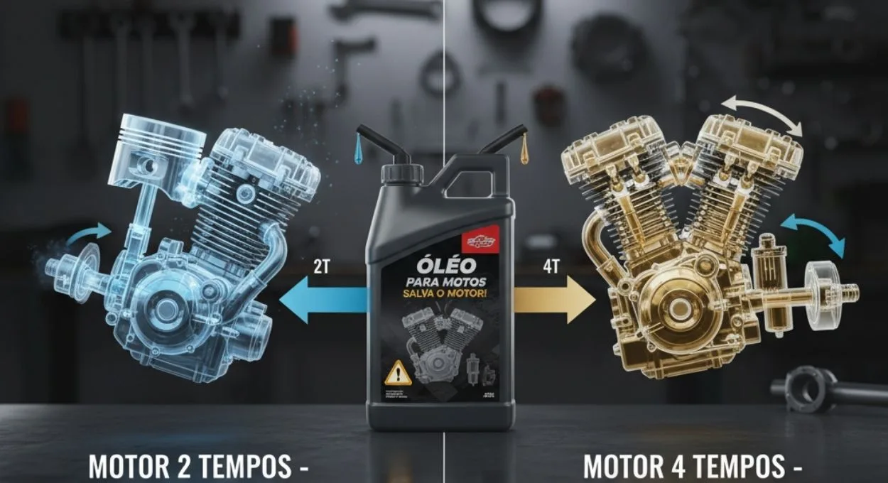 motor2 4 Motor de 2 ou 4 Tempos: entenda a diferença e por que o óleo certo pode salvar o motor da sua moto